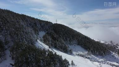 4K大山包雪景航拍